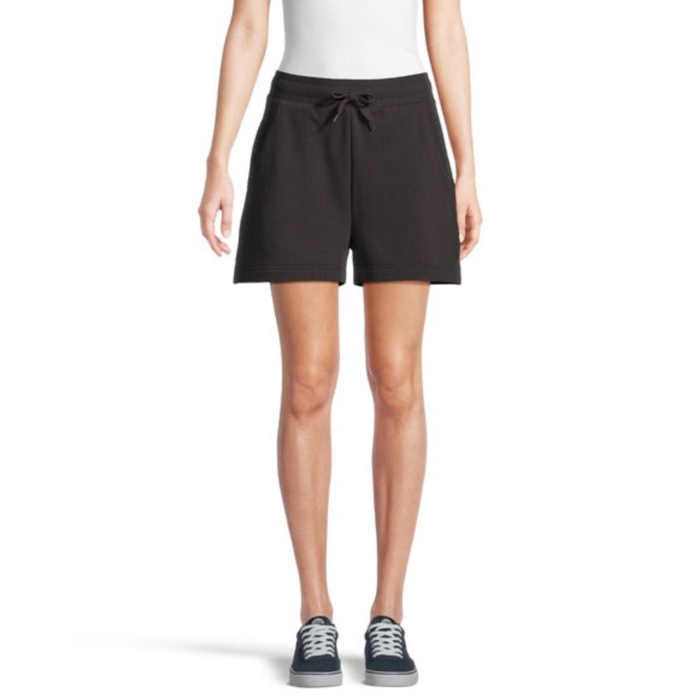 🌙 B118 Rip Zone Ryder Fleece Women's Black bermuda Shorts